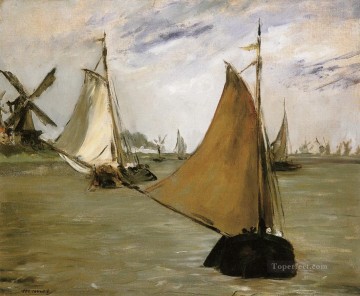 Edouard Manet Painting - View of Holland Eduard Manet